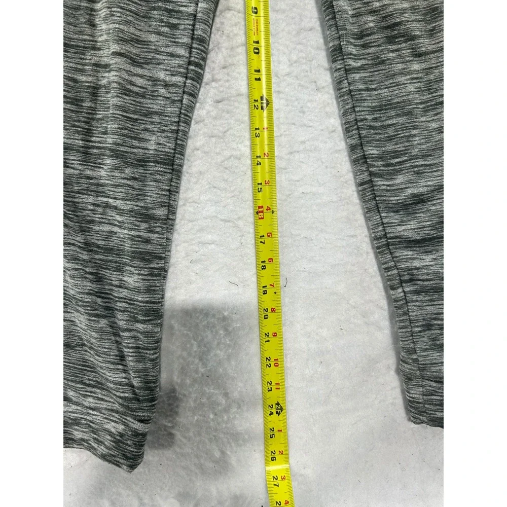 Hurley Boys Heather Gray Fleece Jogger Sweatpants Size Large L Space Dye